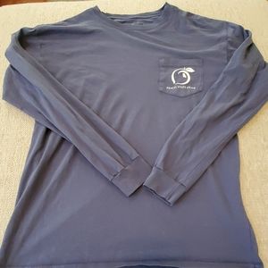 Men's Long Sleeve TShirt Peach State Pride